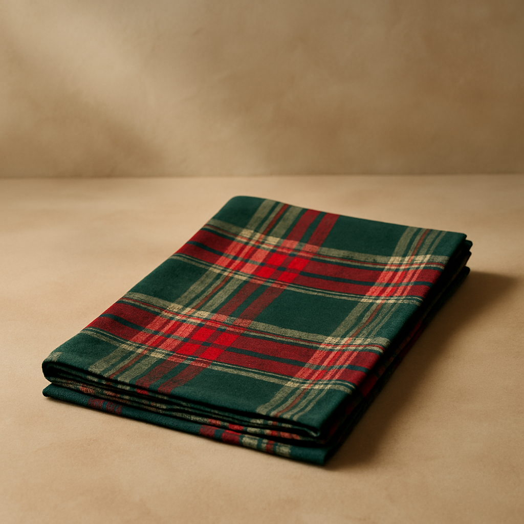 Plaid Holiday Napkin Set (4-Pack)